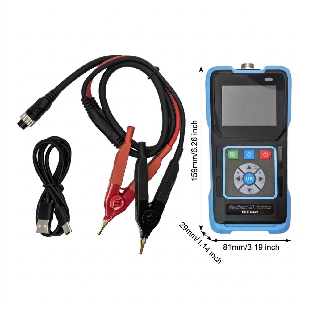 BT02 Four Wire For Battery Int - Battery Internal Resistance Tester Four Wire ulasan dan harga